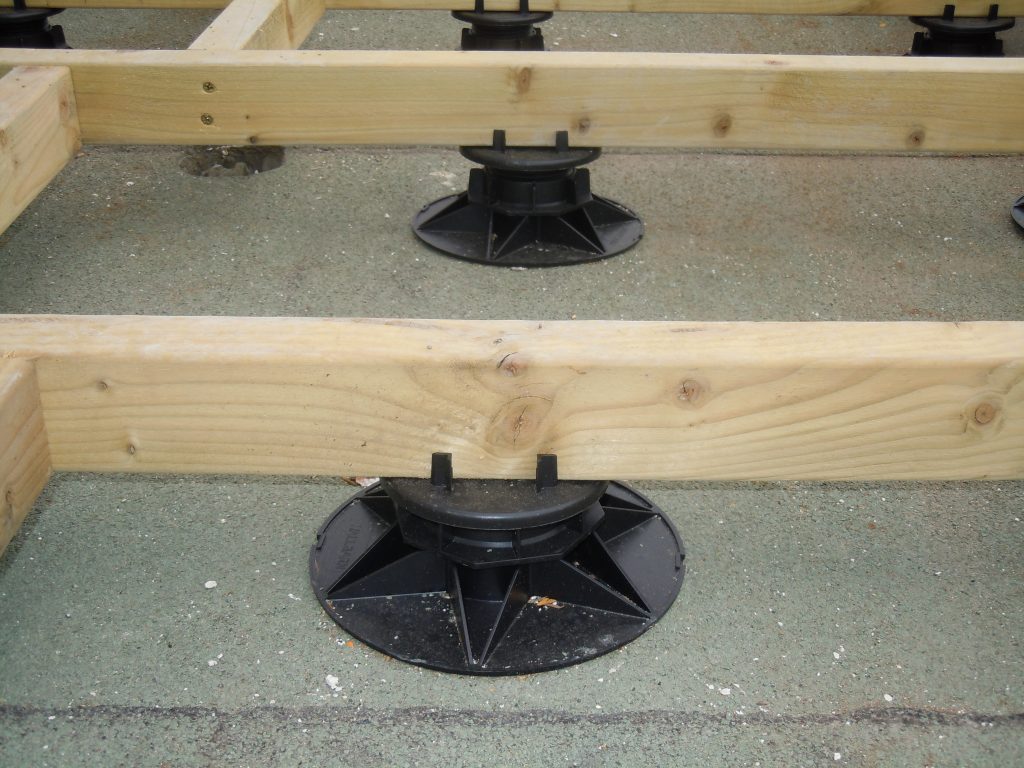 A great example of TD adjustable support pads - Wallbarn