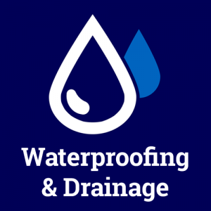 Our waterproofing and drainage logo