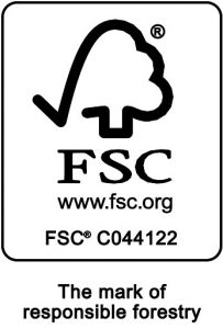 FSC logo black on white