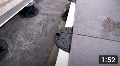 How To Lay Porcelain Tiles With Our Rail System