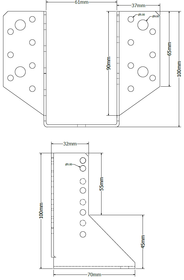 Joist-Holder-Dimensions